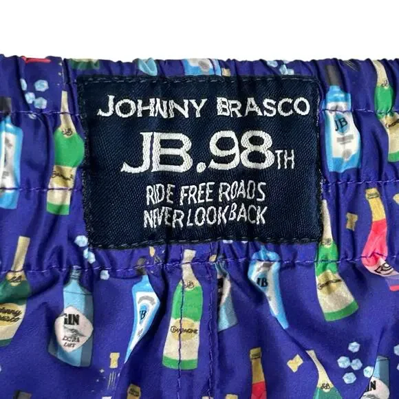 Johnny Brasco Cocktail Swim‎ Shorts Trunks Happy Hour Mens Large Party Vegas - Picture 8 of 12